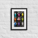 All City Spray Caps Framed Poster | Artwork Collection - Art Work by Stay Tru