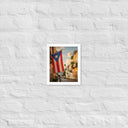 Ancestral Pathways PR Framed Poster - Art Work by Stay Tru