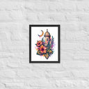 Borikén Moonrise Framed Poster - Art Work by Stay Tru