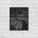 Crate Digging Retro Vinyl Culture Framed Poster - Art Work by Stay Tru