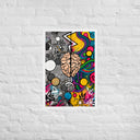 Dual Reality Framed Art Poster - Art Work by Stay Tru