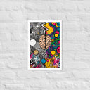 Dual Reality Framed Art Poster - Art Work by Stay Tru