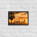 Golden Journey Framed Poster - Art Work by Stay Tru
