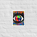 I See Color Framed Poster - Art Work by Stay Tru
