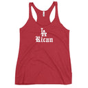 LA Rican Racerback Tank - Merchandise by trudesigns.shop