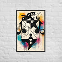 Notan Expansion Fine Art Street Framed Poster - Art Work by Stay Tru