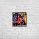 Stay Tru Heart Raw Pulse Framed Poster - Art Work by Stay Tru