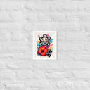 Taíno Heritage Abstract Framed Poster - Art Work by Stay Tru