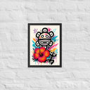 Taíno Heritage Abstract Framed Poster - Art Work by Stay Tru