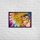 Tru Chief Remix Premium Framed Poster - Art Work by Stay Tru
