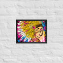 Tru Chief Remix Premium Framed Poster - Art Work by Stay Tru