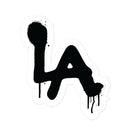 Tru Designs LA Drip "Stay Tru" Bubble - Free Vinyl Sticker - by trudesigns.shop