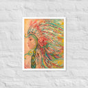 Tru Taína Chief Framed Poster | Artwork Collection - Art Work by Stay Tru