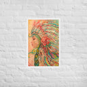 Tru Taína Chief Framed Poster | Artwork Collection - Art Work by Stay Tru