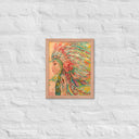 Tru Taína Chief Framed Poster | Artwork Collection - Art Work by Stay Tru