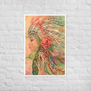 Tru Taína Chief Framed Poster | Artwork Collection - Art Work by Stay Tru