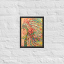 Tru Taína Chief Framed Poster | Artwork Collection - Art Work by Stay Tru