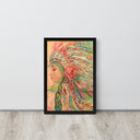 Tru Taína Chief Framed Poster | Artwork Collection - Art Work by Stay Tru