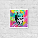 Urban Buddha Mixed Media Framed Poster - Art Work by Stay Tru