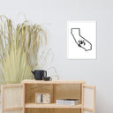 Cali - Rican Framed poster - Art Work by trudesigns.shop