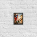 Ancestral Pathways PR Framed Poster - Art Work by Stay Tru