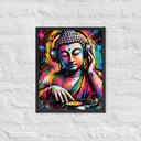 Balanced Frequency Framed poster - Art Work by Stay Tru