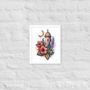 Borikén Moonrise Framed Poster - Art Work by Stay Tru