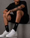 Coqui Embroidered Crew Socks - socks by Stay Tru
