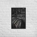 Crate Digging Retro Vinyl Culture Framed Poster - Art Work by Stay Tru
