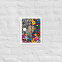Dual Reality Framed Art Poster - Art Work by Stay Tru