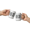 Go Hard Ceramic Mug - Mug by Stay Tru
