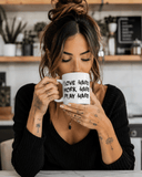 Go Hard Ceramic Mug - Mug by Stay Tru