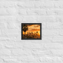 Golden Journey Framed Poster - Art Work by Stay Tru