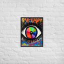 I See Color Framed Poster - Art Work by Stay Tru