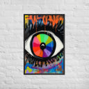 I See Color Framed Poster - Art Work by Stay Tru