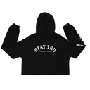 Just Breathe Crop Hoodie - Hoodie by Stay Tru