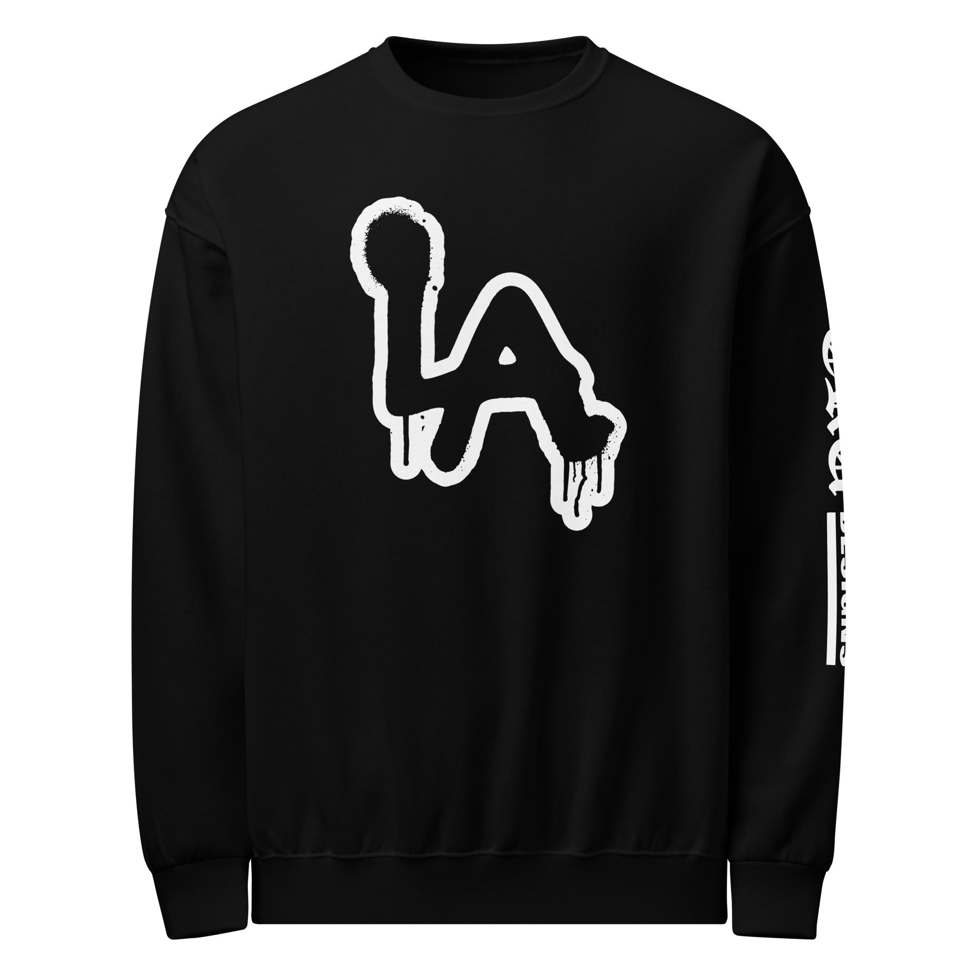 LA Drip Crew neck sweatshirt - by trudesigns.shop