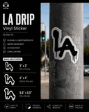 LA Drip Vinyl Sticker - Sticker by Stay Tru