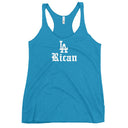 LA Rican Racerback Tank - Merchandise by trudesigns.shop