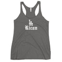 LA Rican Racerback Tank - Merchandise by trudesigns.shop