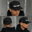 LA Sounds: Premium Skyline Soundwave Snapback | Urban LA Culture Hat - by trudesigns.shop