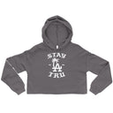 LA Stay Tru Crop Hoodie - Crop Hoodie by Stay Tru