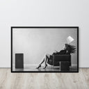 Maxine is Well - Blown Away Framed poster - Art Work by Stay Tru