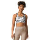 Positive graffiti Sports bra - Sport Bra by Stay Tru