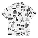 Puerto Rico allover white button shirt - button up shirt by Stay Tru