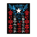 Puerto Rico Culture & Heritage Icon Matte Poster – Isla del Encanto Graphic Art Print - Art Work by Stay Tru