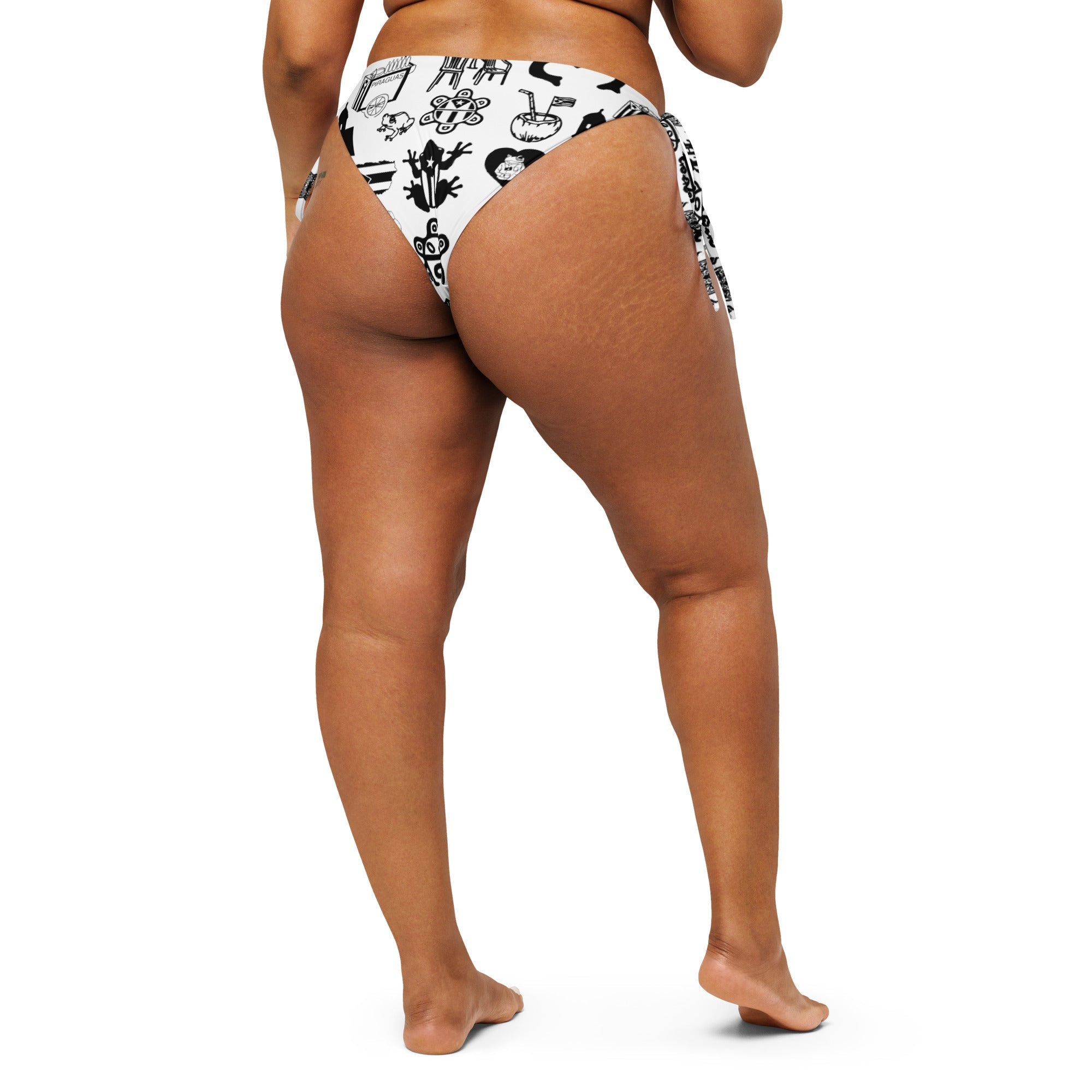 Puerto Rico Isla Vibes Bikini Bottom - by trudesigns.shop