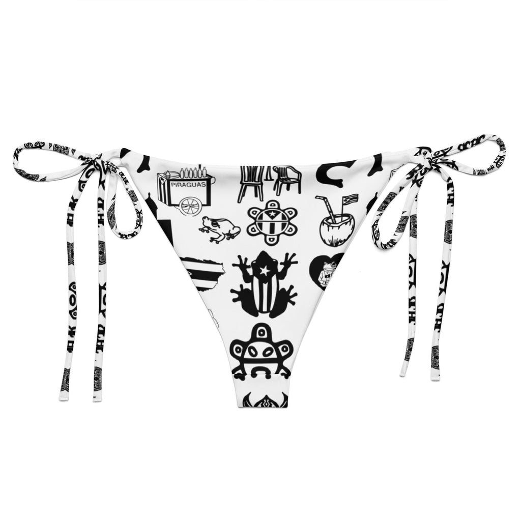 Puerto Rico Isla Vibes Bikini Bottom - by trudesigns.shop