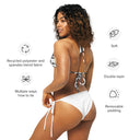 Puerto Rico Isla Vibes String Bikini Top - by trudesigns.shop