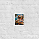 Rhythm of the Ancestors Framed Poster - Art Work by Stay Tru